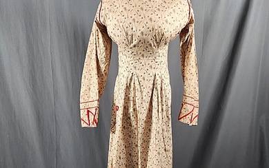 Antique Victorian Cotton Dress