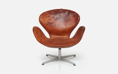 Arne Jacobsen Early 'Swan' chair, model no. 3320, 1958