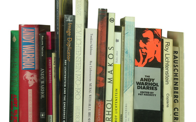 Art Books: Lichtenstein, Warhol and Rauchenberg