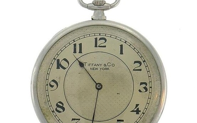 Art Deco Tiffany & Co. Platinum Pocket Watch Pendant