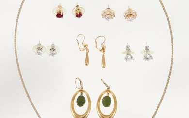 Assorted Gold Jewelry