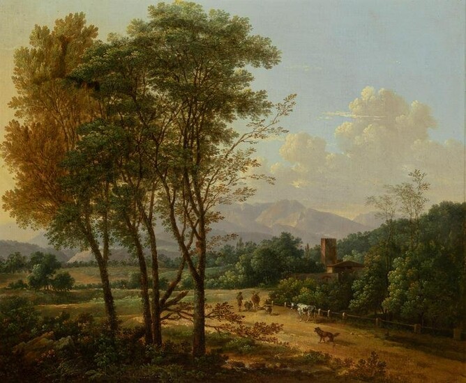 Attributed to Jan Dirksz Both An Italianate Landscape