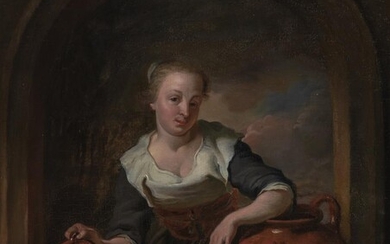 (-), Attributed to Louis de Moni (1698-1771) Young...