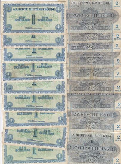 Austria 1 & 2 Shillings 1944 (18)
