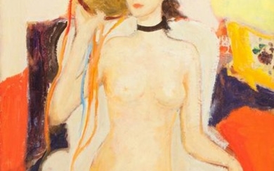 CESARE MONTI (1891-1959) Nudo con tamburello