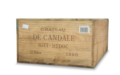 CHATEAU DE CANDALE HAUT MEDOC 1996 (FORMERLY THIRD