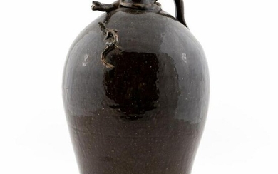 CHESTER HEWELL, SOUTHERN STONEWARE POTTERY JUG