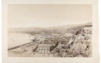 CHILE | Two lithographed views of Valparaiso, [c.1854]
