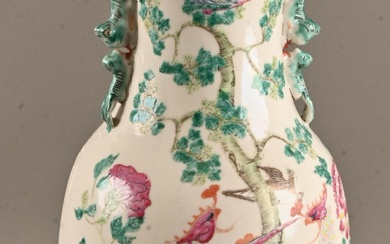 CHINE - Grand vase en porcelaine