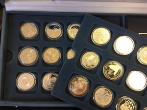COINS : 1995 United Nations silver proof coin collection in ...