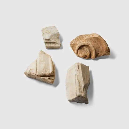 COLLECTION OF MARBLE FRAGMENTS EUROPE AND NORTH AFRICA
