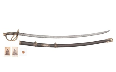 Caldwell Retailed Silver Gripped Model 1840 Cavalry Officers Presentation Sword to Col. (General)