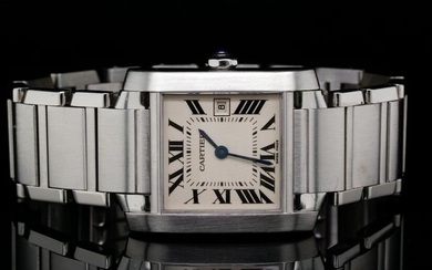 Cartier Tank Francaise 30mm Stainless Steel Watch