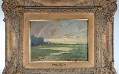 Charles LEFFEVRE (1813-1896) French oil on canvas