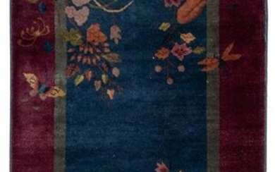 Chinese Art Deco Wool Rug