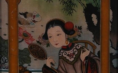 Chinese Glass painting (19 th Century)