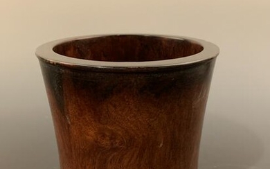 Chinese Hua-Li Wood Brushpot