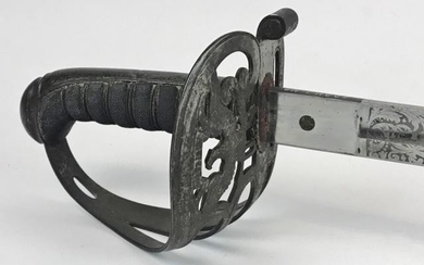 Civil War Foot Officer's Sword, Clauberg