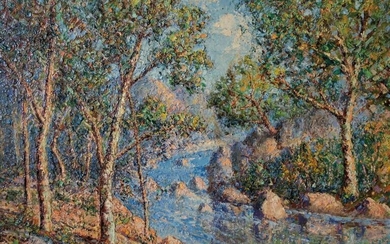 Clinton Johnson (1867-1952) California Landscape