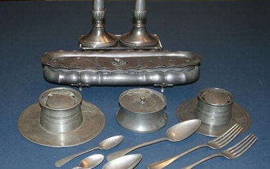Collection of 18th and 19th Century Pewter