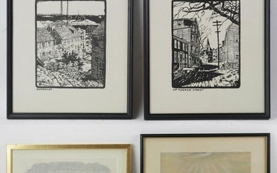 Collection of Early 20thC Marblehead Prints