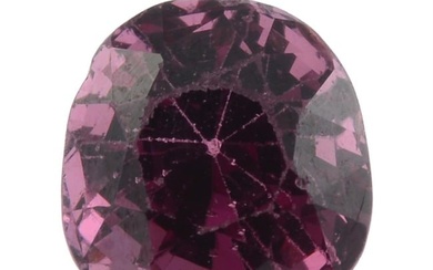Cushion-shape pink spinel, 2.32ct
