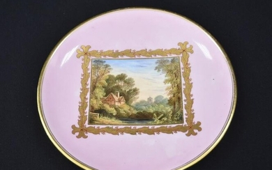 DAVENPORT HAND PAINTED PLATE