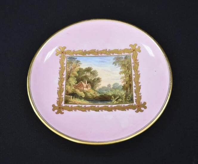 DAVENPORT HAND PAINTED PLATE