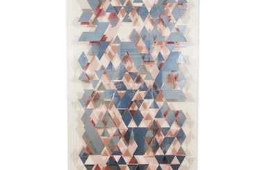 Damien Butler (1984 - ) - Subtractive Trichromacy Red, 2014 170.5 x 61 x 13 cm