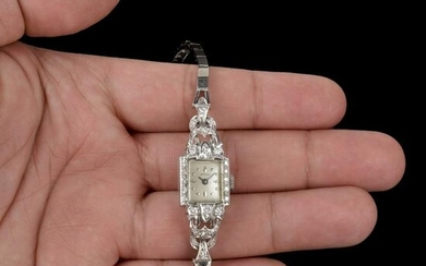 Diamond and 14K Watch