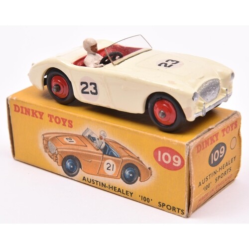 Dinky Toys Austin-Healey '100' Sports (109). An example in c...