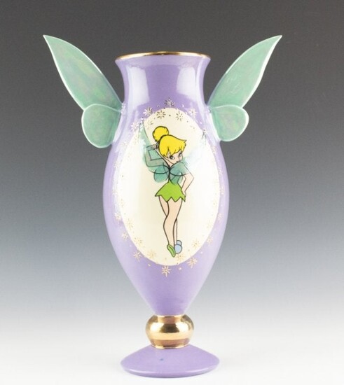 Disney L/E Elisabete Gomes Tinkerbell Pottery Vase