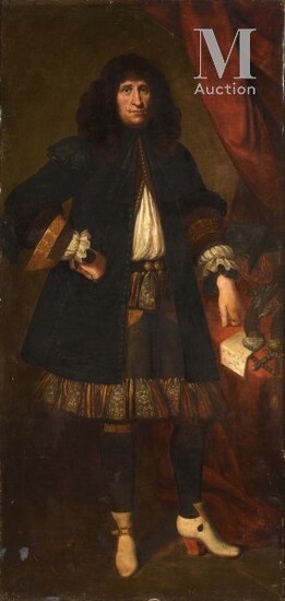 Ecole GENOISE du XVIIème siècle Portrait...