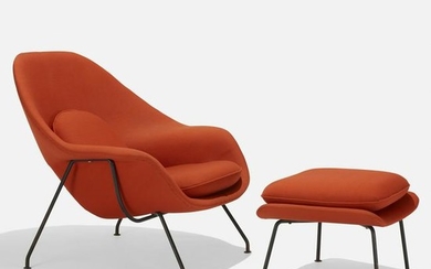 Eero Saarinen, Womb chair and ottoman