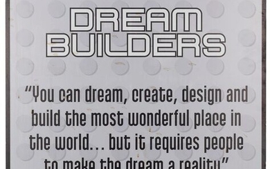 Epcot “Dream Builders” Walt Disney Quote