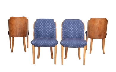 Epstein: a Cloud series walnut suite of seat furniture