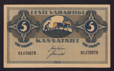 Estonia 5 marka 1919