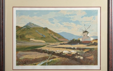 Everett Raymond Kinstler, Windmill on a Hill