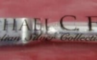 Floreale by Zaramella Argenti Italian Sterling Butter Spreader HH 5 5/8" New