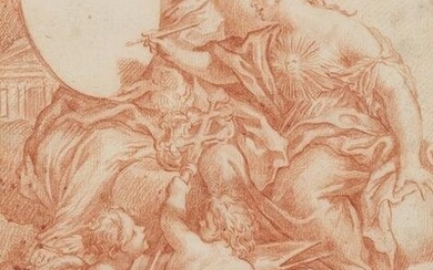 Follower of Pietro da Cortona An Allegory of Painting