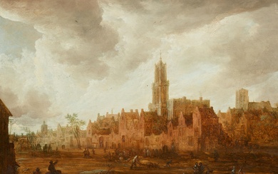 Frans de Momper, attributed to - View of Antwerp
