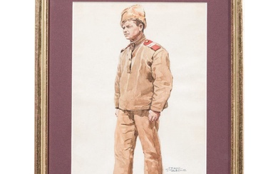 Franz Poledne (1873 - 1932) - Caporal russe pendant la Première Guerre mondiale, 1915 -...