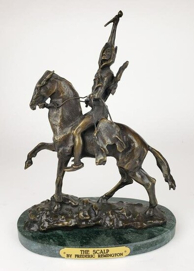 Frederick Remington Bronze Sculpture "The Scalp"