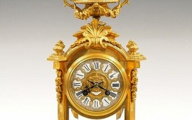 French Louis XV Mantel clock