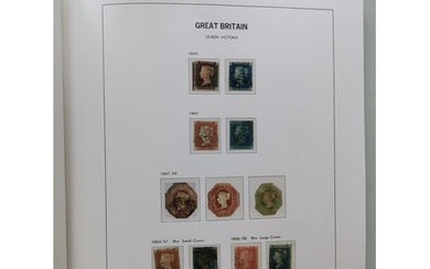 GB MISC. QV-KGVI collection in hingeless SG album incl. 184...