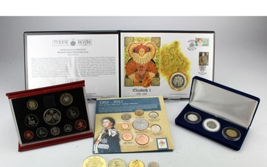 GB & World coins, crowns, sets, cased commemoratives, medall...