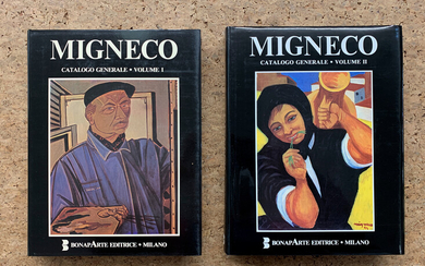 GIUSEPPE MIGNECO - Lotto unico di 2 cataloghi