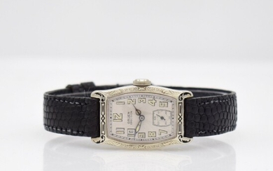 GRUEN 18k white gold wristwatch, Switzerland/USA around...