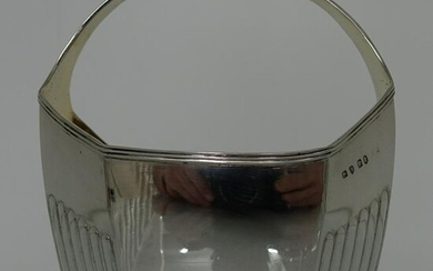 Geo III/18th Century Silver Antique Sugar Bowl/Basket