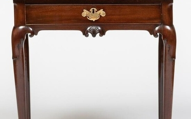 George II Carved Mahogany Side Table, Possibly Irish